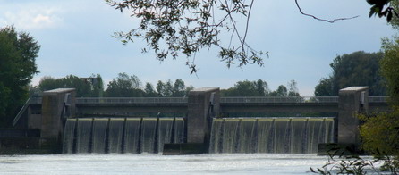 Staustufe, etwas näher